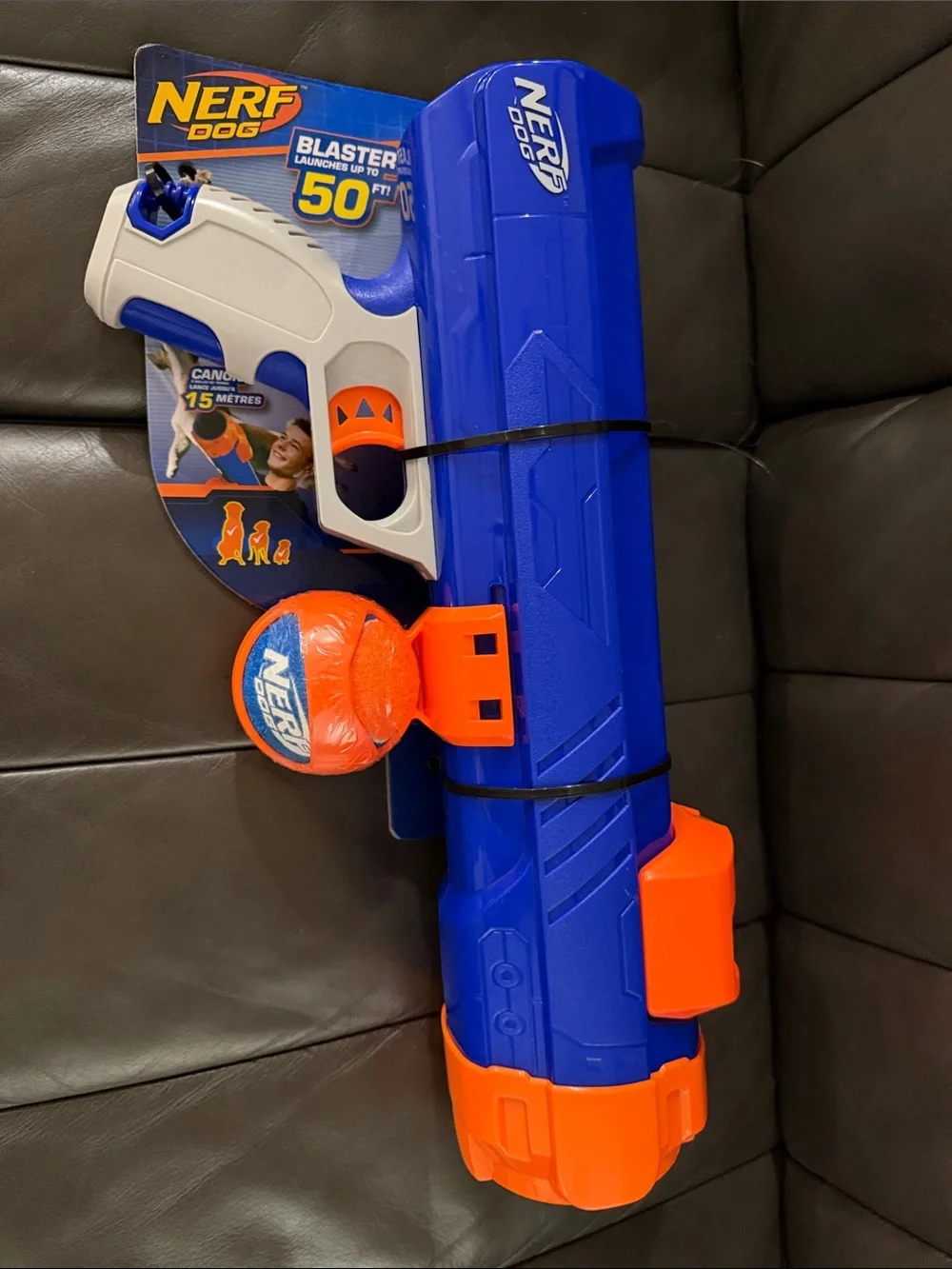 Nerf Dog -Launcher Launcher - Long-Range Fetch Blaster